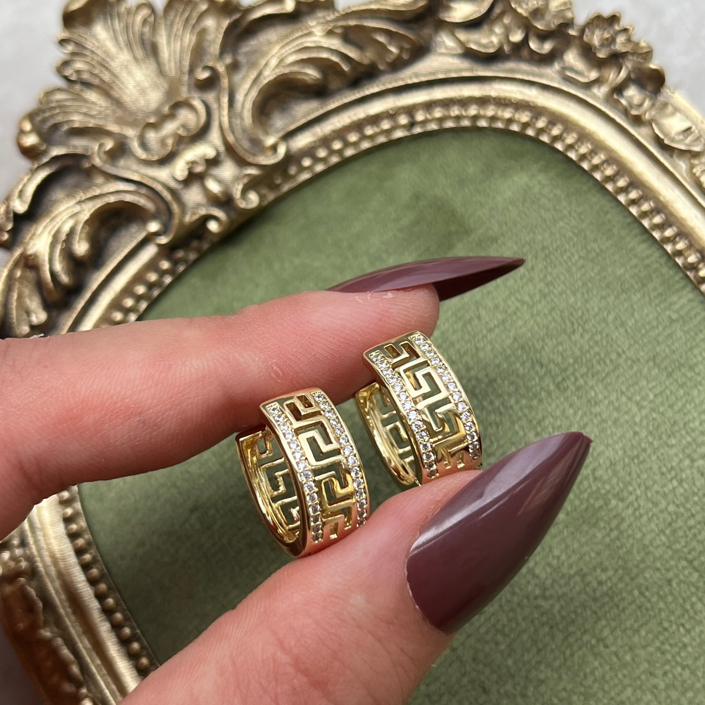 Xuping Labirent Küpe