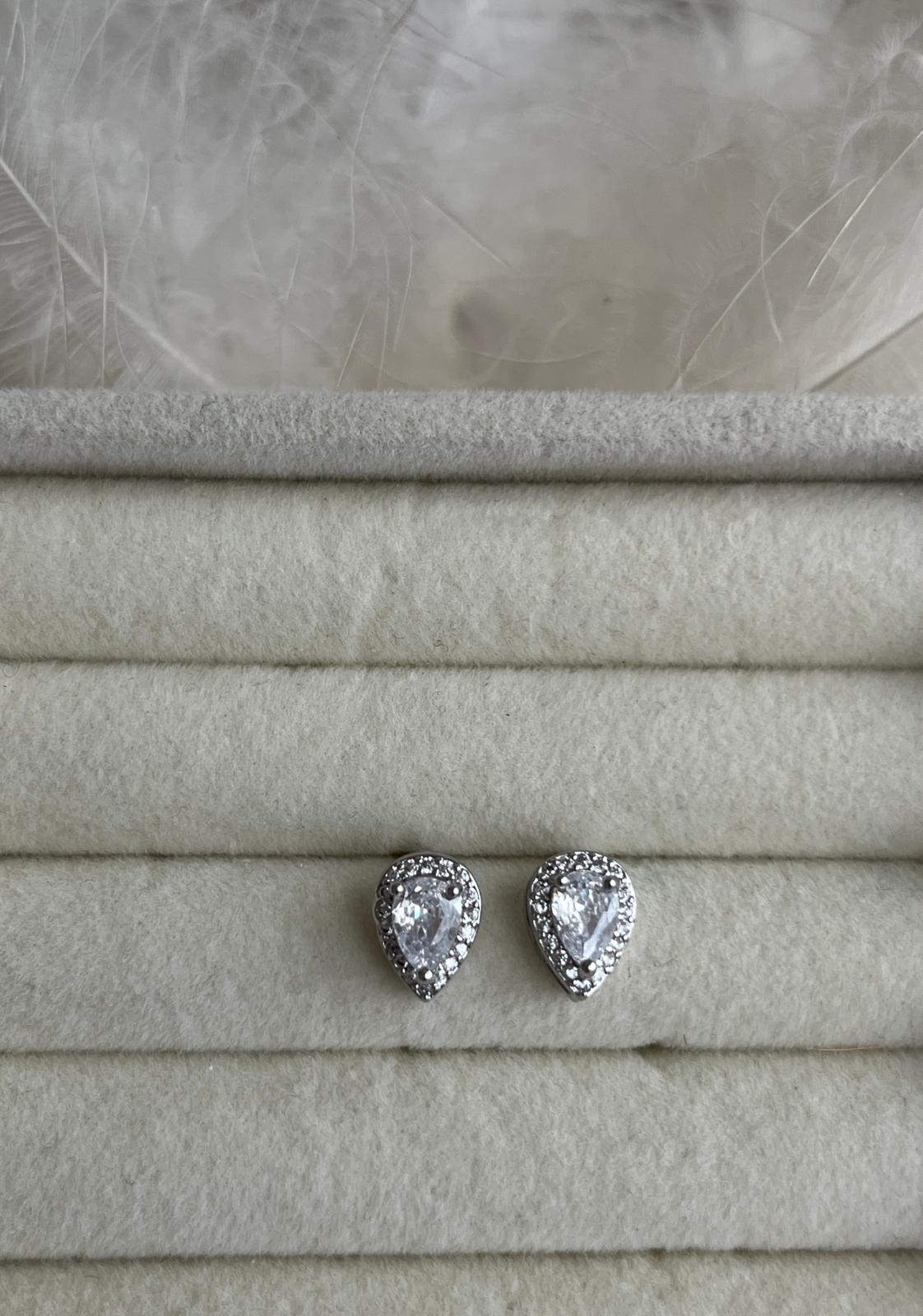 Retro Diamond Küpe Set