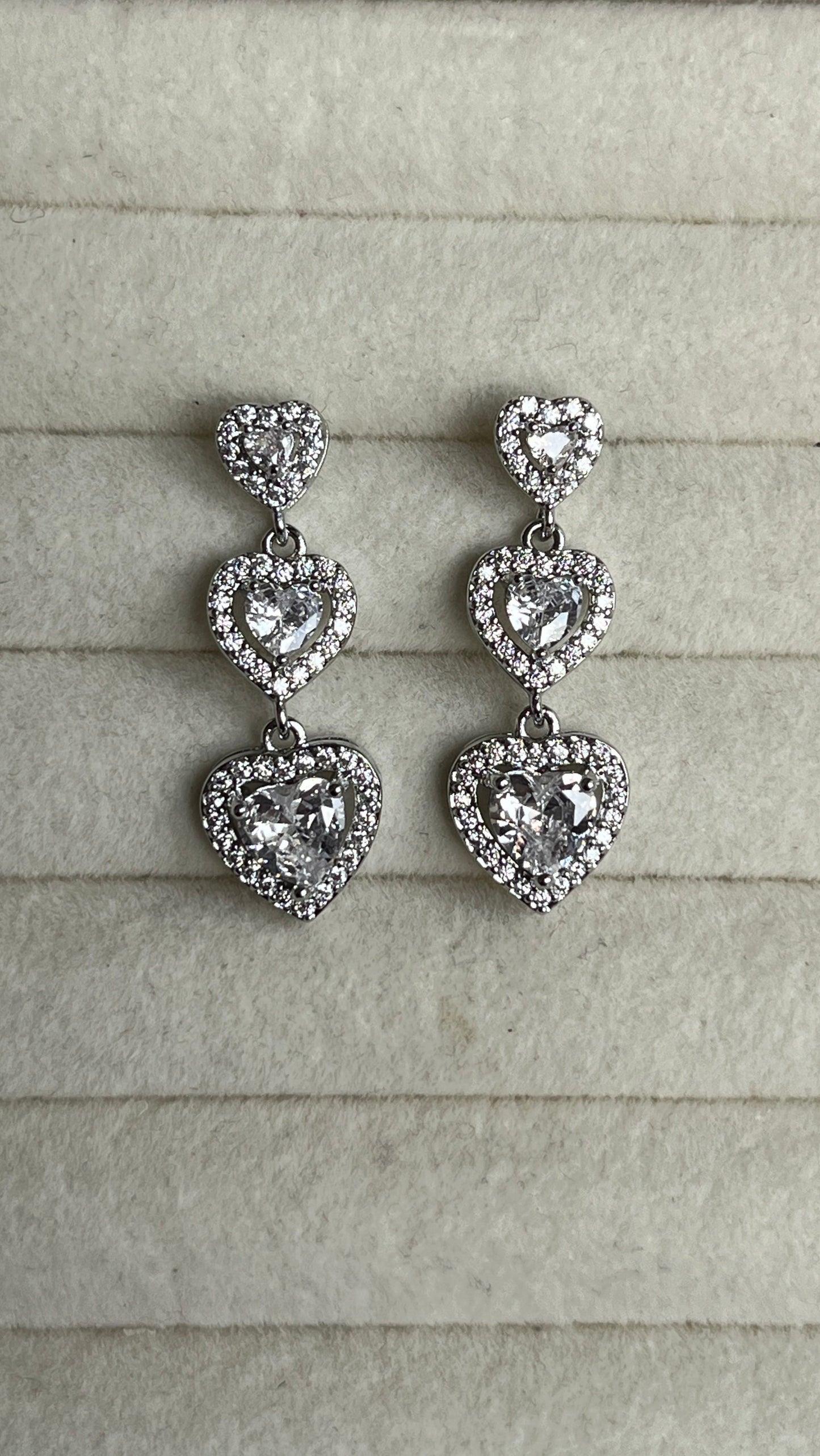 Heartness Silver Küpe