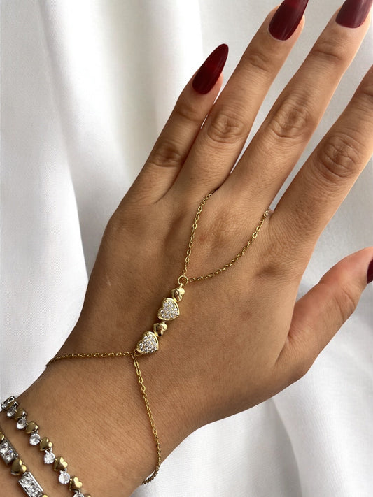 Sıralı Kalpler Gold Şahmeran