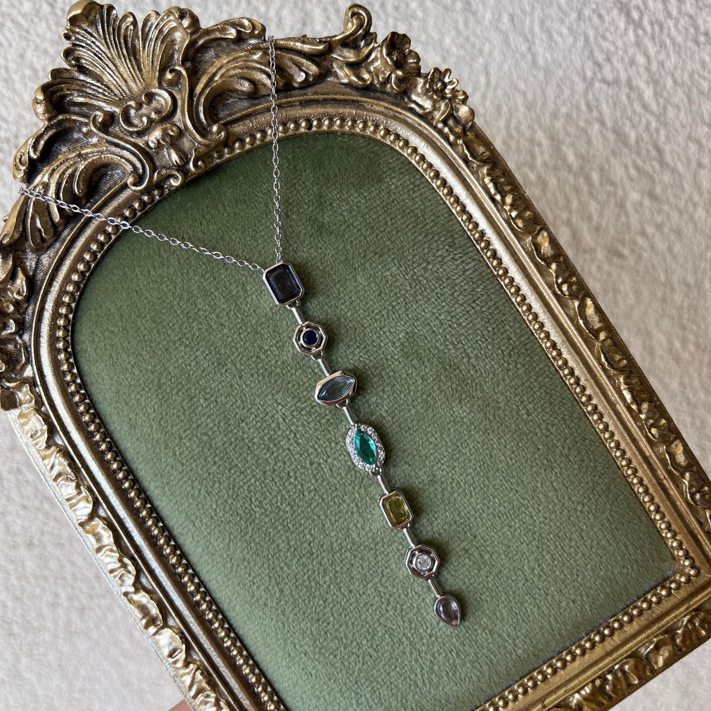 Silver Yedi Element Kolye