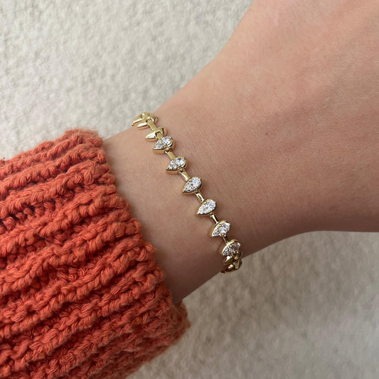 Gold Damla Bileklik