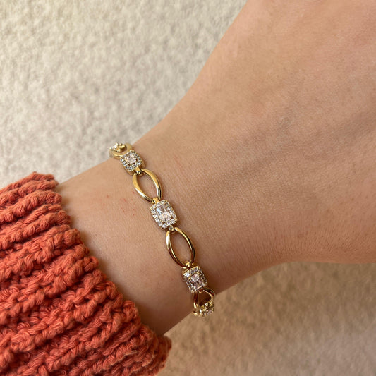 Xuping Baget Taşlı Bileklik