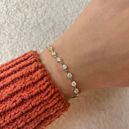 Xuping Kalp Taşlı Bileklik