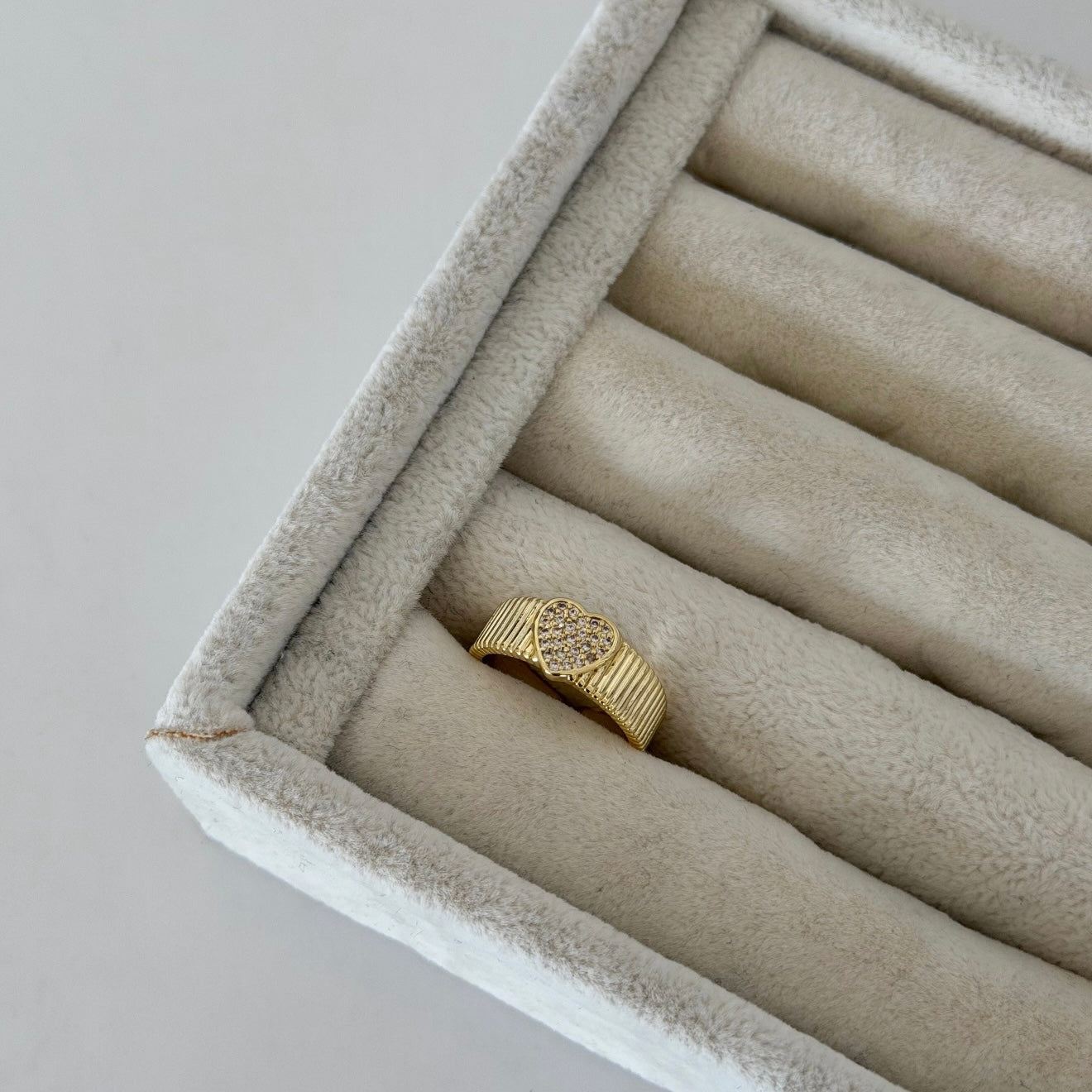 Vintage Kalp Yüzük