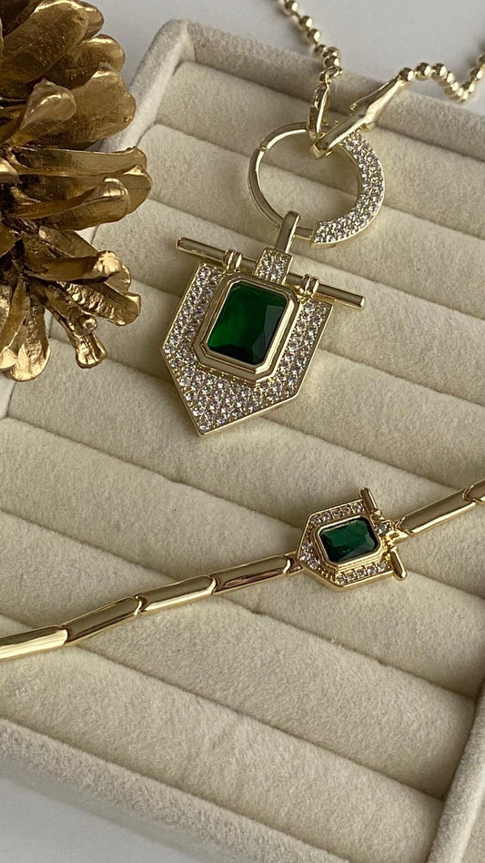 Luxury Kolye Bileklik Set